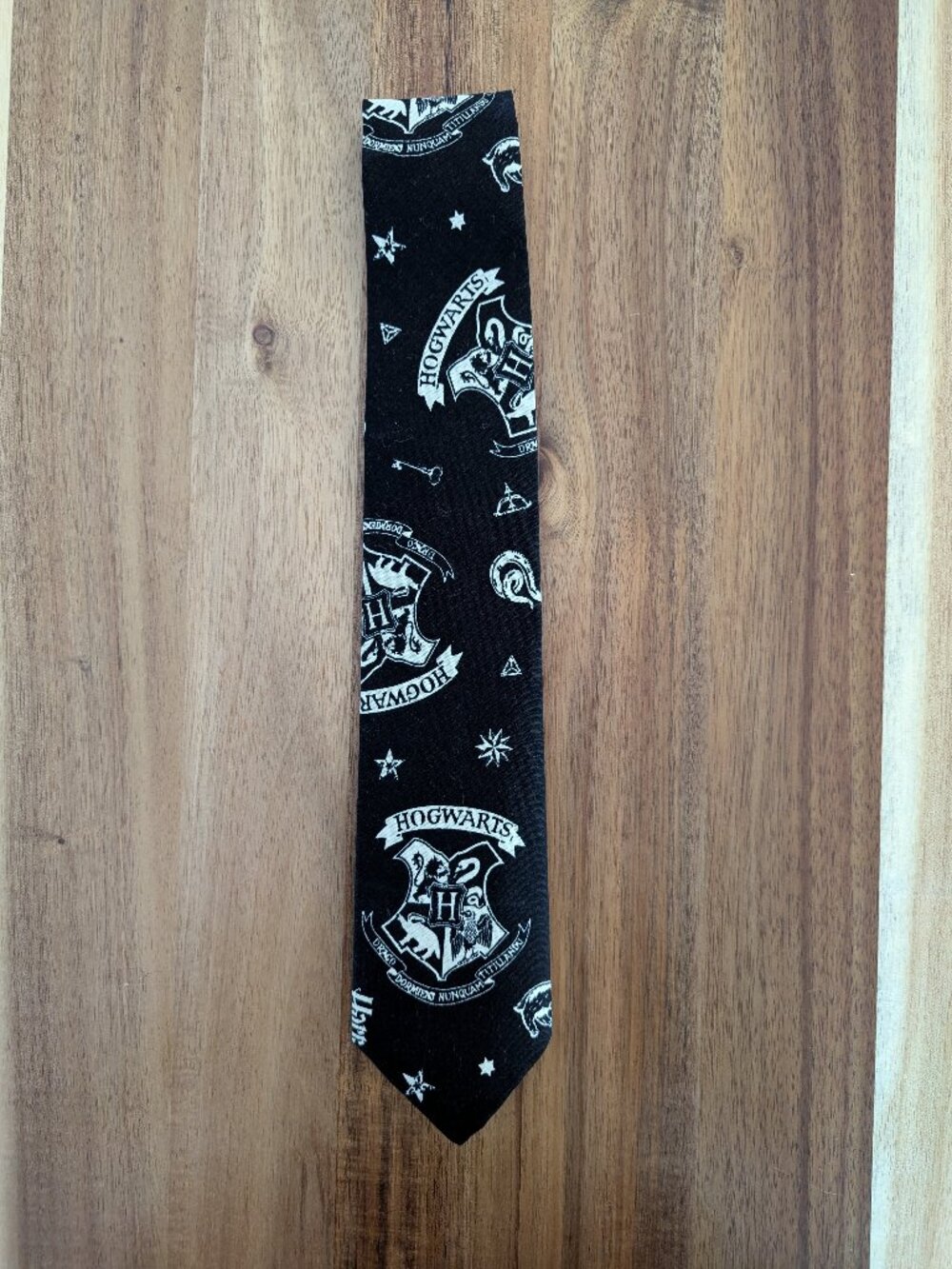 Hogwarts Harry Potter Mets Men's Neck Tie. Custom handmade. New